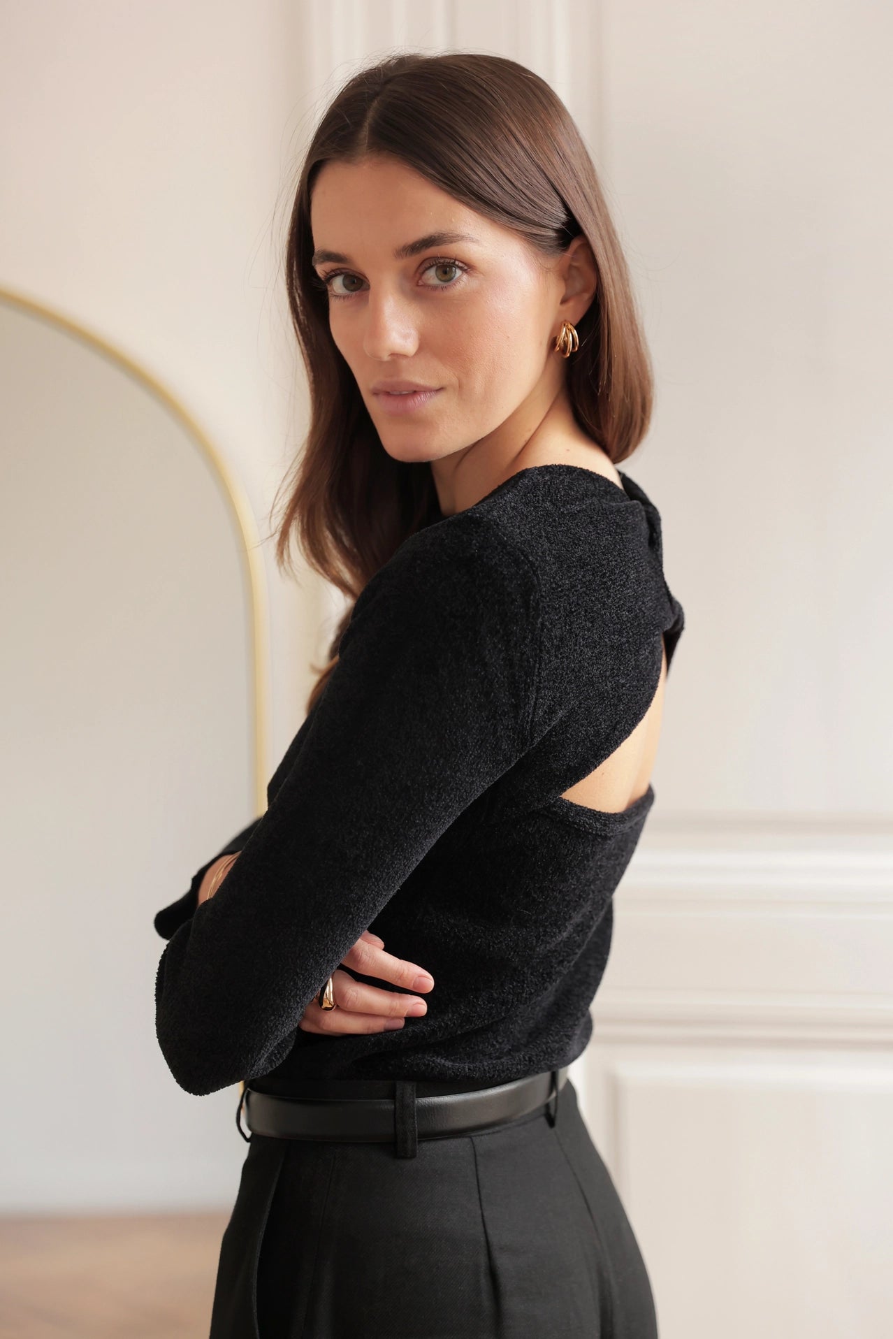 Miya Sweater | Black