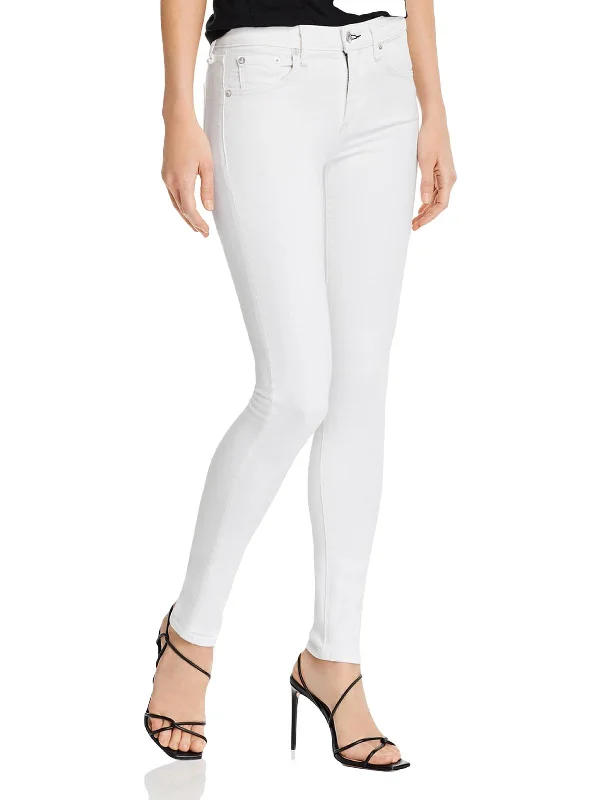 Cate Womens Stretch Full Length Skinny Jeans