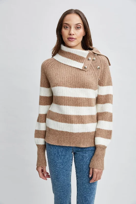 Cashmere Stripe Sweater