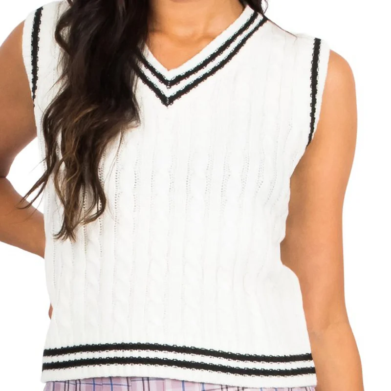 Cableknit Sweater Vest