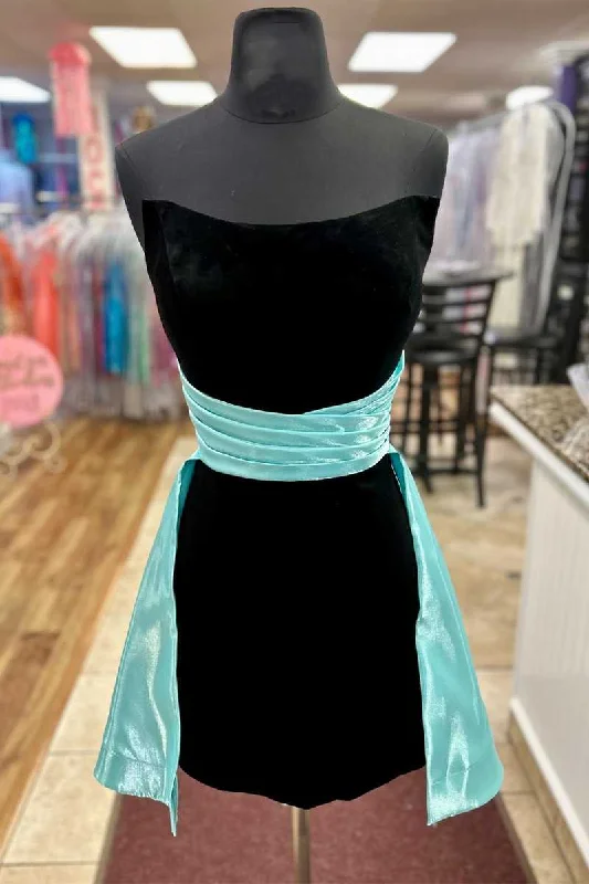 Black/ Aqua