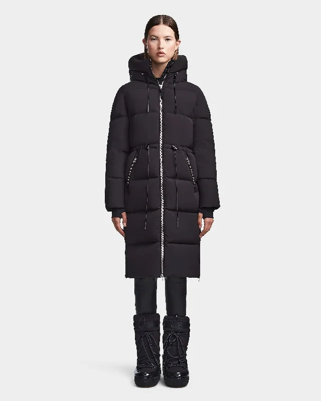 TATYANA WOMEN'S LONG QUILTED DOWN COAT