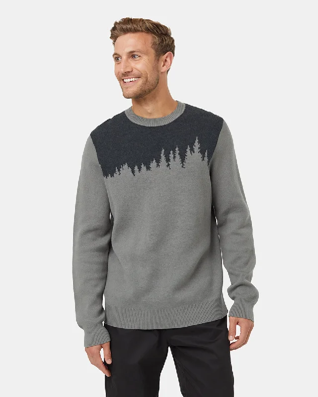 Men's Highline Juniper Sweater - Mineral Forest River Green Heather