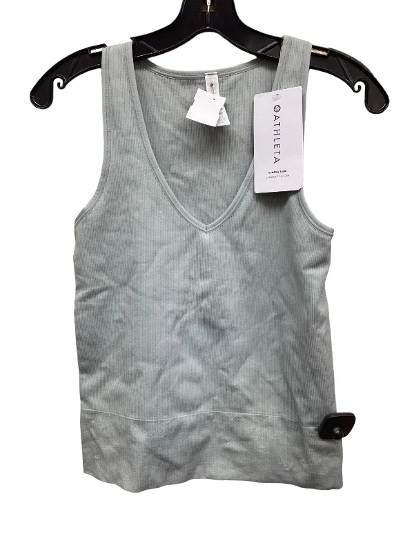 Athletic Tank Top By Athleta In Green, Size: S