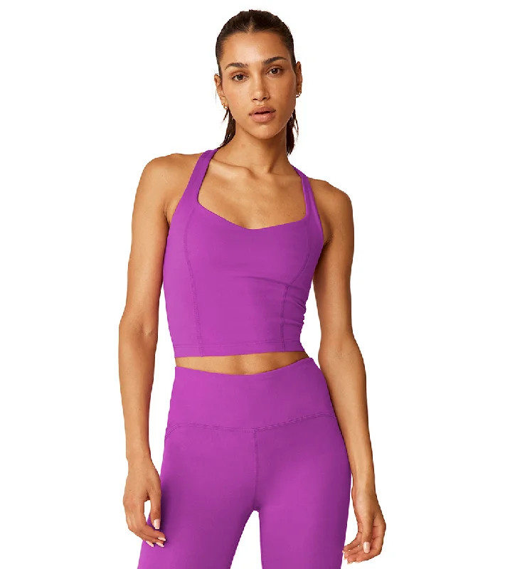 Beyond Yoga Powerbeyond Intensity Racerback Cropped Tank