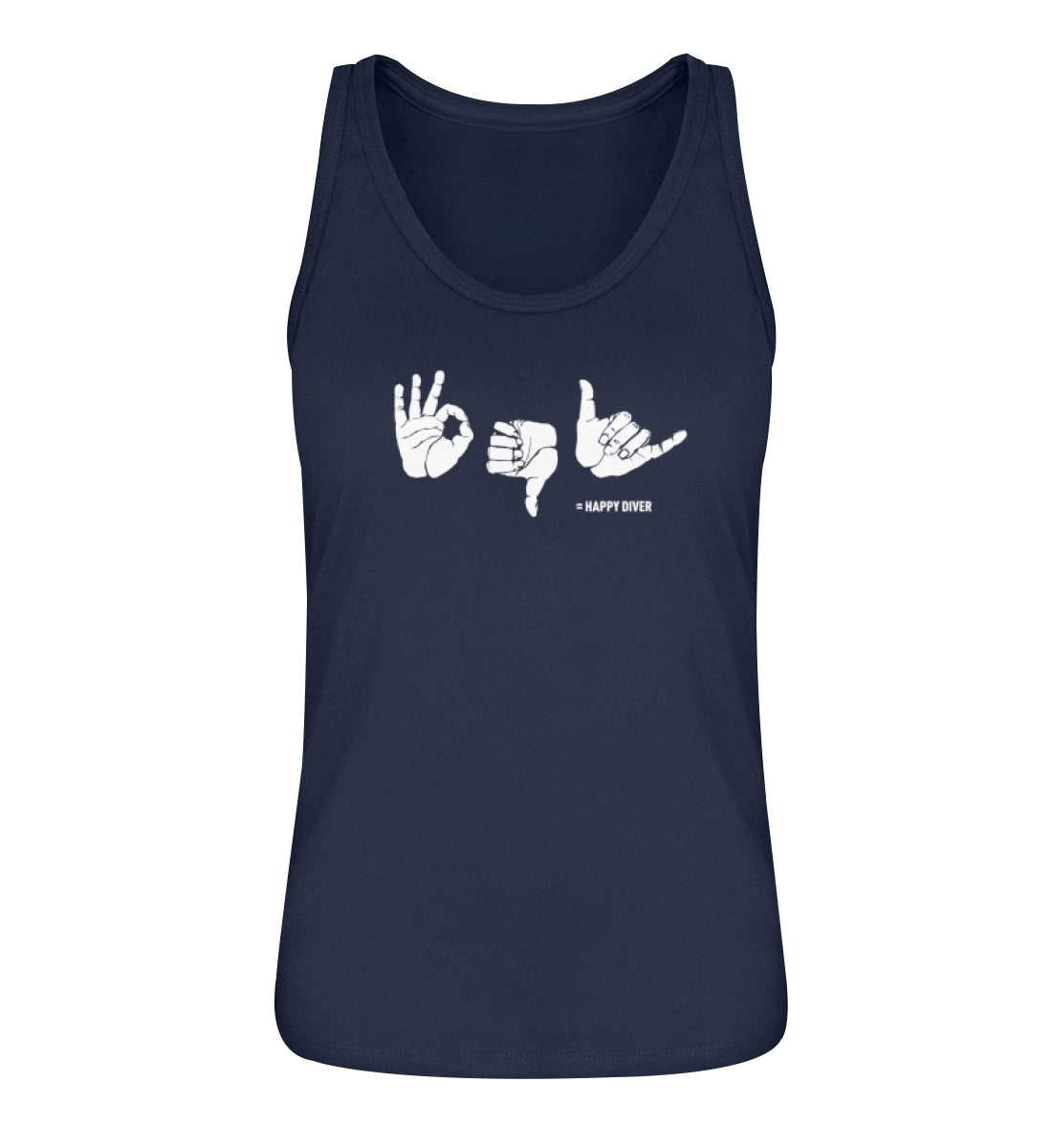 Happy Diver - 100 % Bio Frauen Tanktop