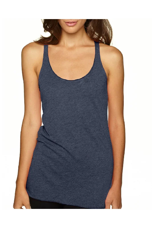 Next Level Womens Tank Top - Indigo Blue