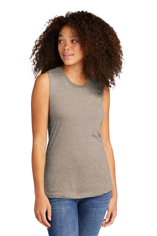 Next Level Womens Festival Muscle Tank Top - Silver Grey - Closeout