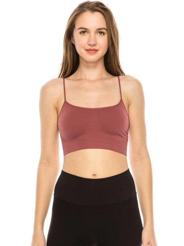 Seamless Padded Comfort Bra Cami