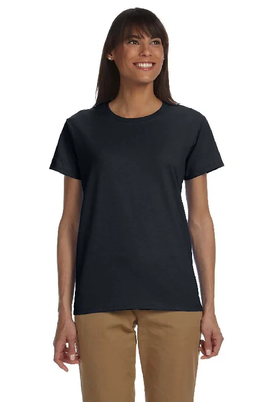 Gildan Womens Ultra Short Sleeve Crewneck T-Shirt - Black