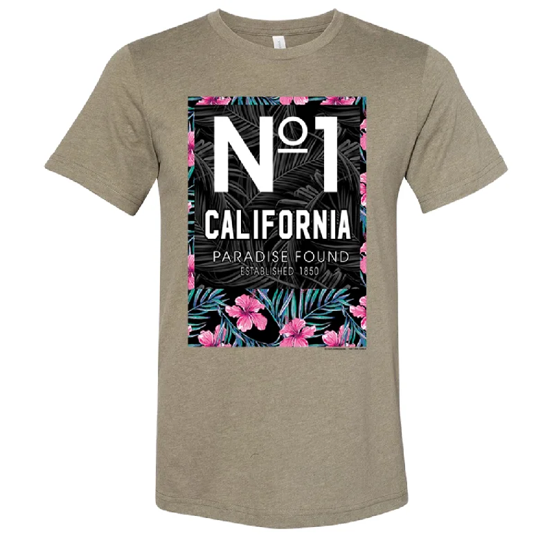 No 1 California Paradise Found Asst Colors Sueded Tee