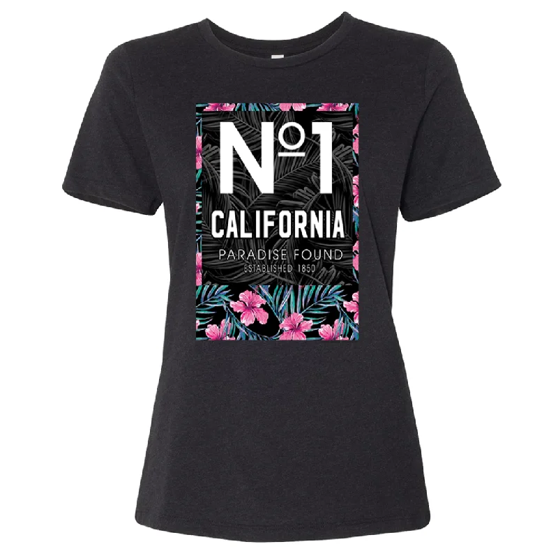 No 1 California Paradise Found Women's Relaxed Jersey Tee