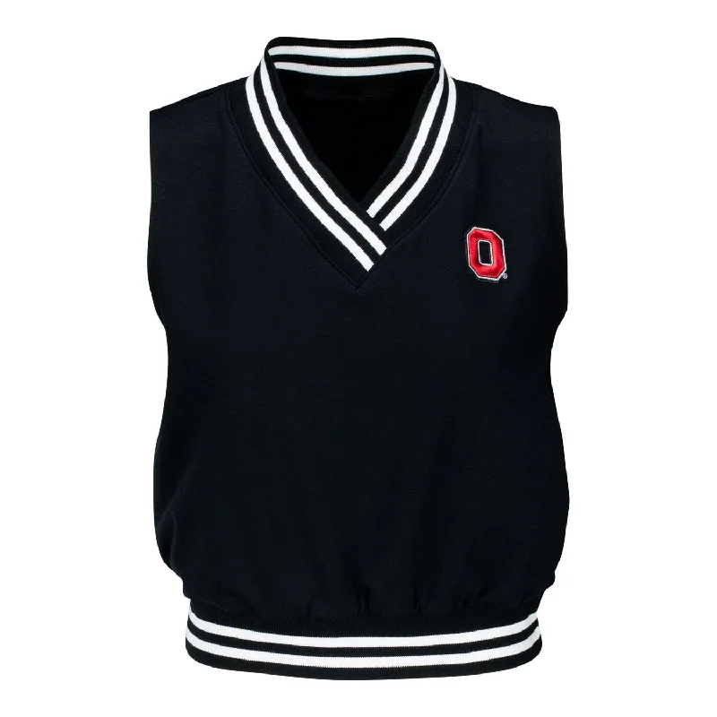 Ladies Ohio State Buckeyes Lusso Malania French Terry Vest