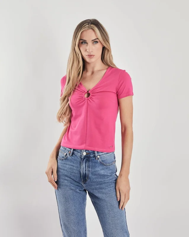 Pepper T-Shirt Pink Yarrow