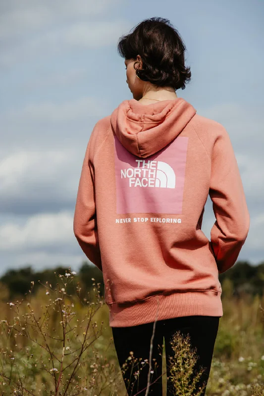 The North Face Box NSE Hoodie for Women in Mauve | NF0A7UON-NXQ