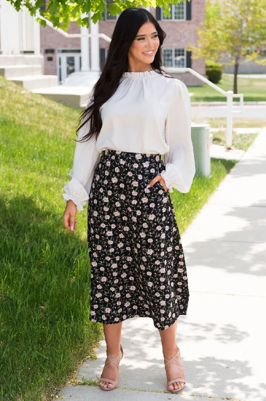 Always Included Floral Modest Skirt