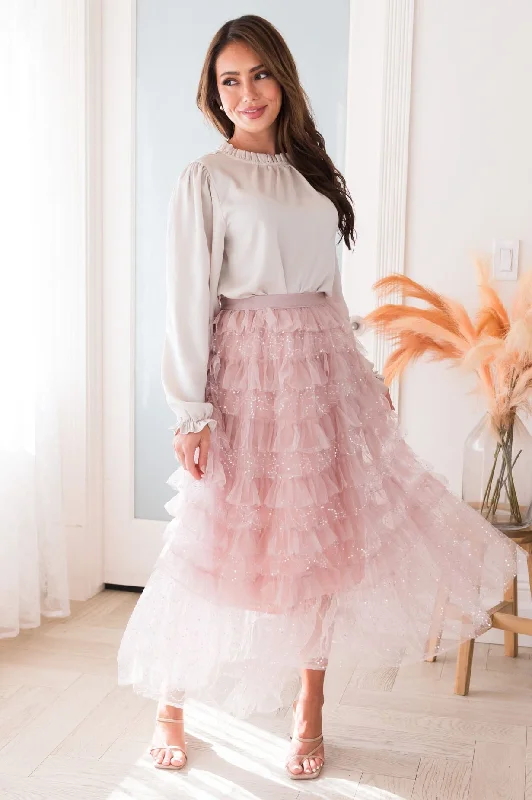 Only In Fairytales Modest Tulle Skirt