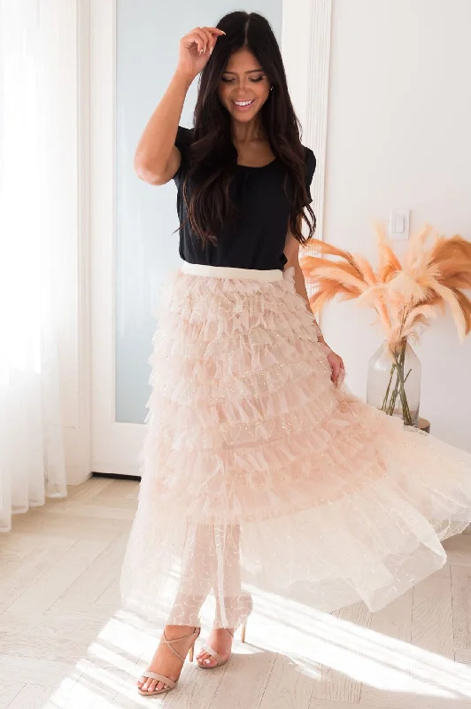 Only In Fairytales Modest Tulle Skirt